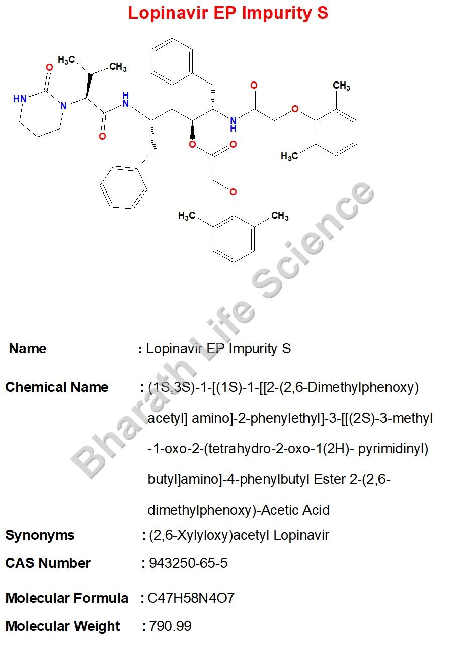 Lopinavir EP Impurity S